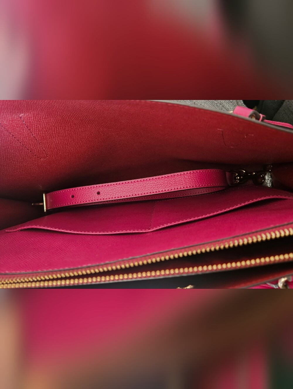 Coach Burgundy Shoulder Bag - Picture 6 of 6